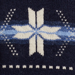 Snowflake Wool Shawl Jumper