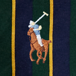 Pine Regimental Stripe
