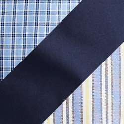 Navy Stripe/Muller Plaid