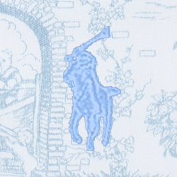 Blue Toile
