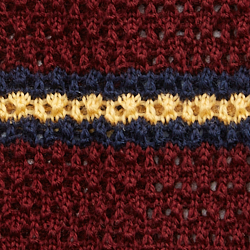 Lie-de-vin/Or/Bleu marine