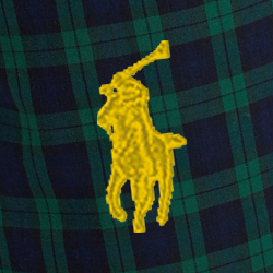 Navy/Green Plaid