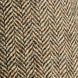 Brown Cream Herringbone