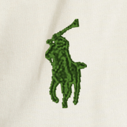 Parchment Cream/Green