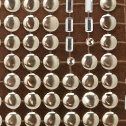 Perlenst./Tiefes Taupe