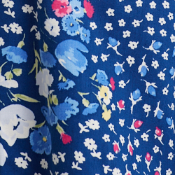 Navy Print