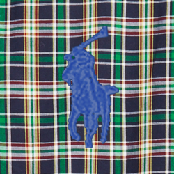 Navy Green Multi