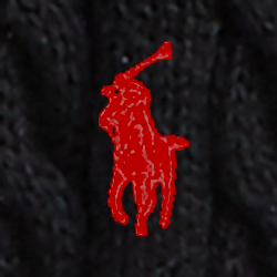 Polo Black/Red Pp