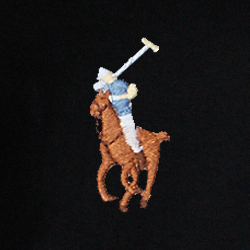 Polo-Schwarz