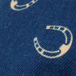 Indigo Discharge Print