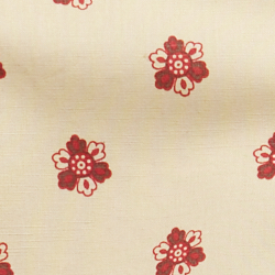 Turkey Red/Cream/Brown