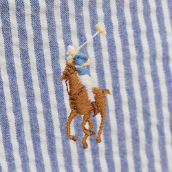 Blue Seersucker