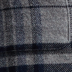Navy And Grey Multi Plaid