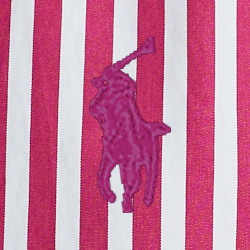 Dark Pink/White