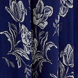 Blue Riviera Print