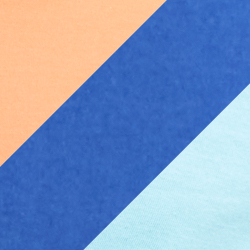 Aqua Blue/Royal/Orange