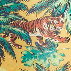 Gold Bugle Tiger Print