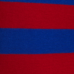 Red/Rugby Royal Stripe