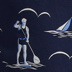 Deco Swimmers Print