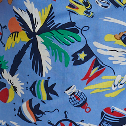 Nautical Bearwaiian Print