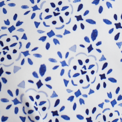 Carreau Kal&eacute;idoscope bleu