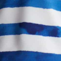 Rayure artistique bleue