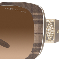 Shiny Brown Tartan