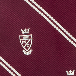 Maroon/White