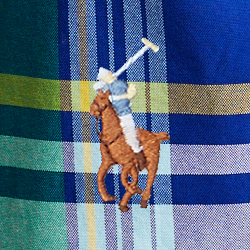 White/Blue Multi