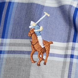 Heather Grey/Blue Multi