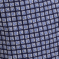 Refined Navy Foulard