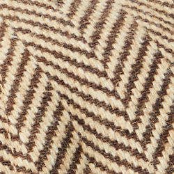 Brown/Tan Herringbone