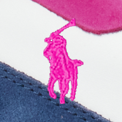 White/Navy/Vivid Pink