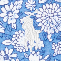 Blue Porcelain Floral