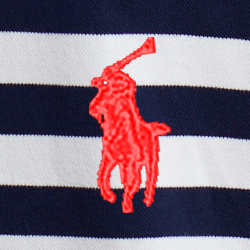 Rayures marine et blanc