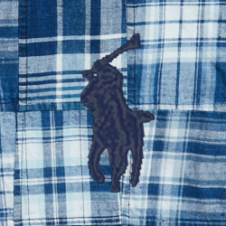 Blue Madras Patchwork