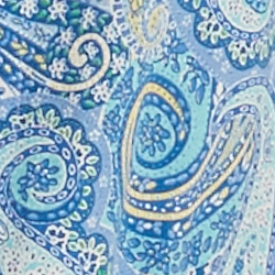 Blue Paisley