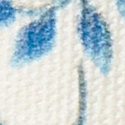 Blue Floral With Blue Pp