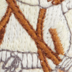 Cream/Brown