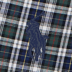 Navy/Green Multi