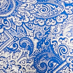 Royal Blue/White