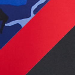 Black/ Royal Camo/Red