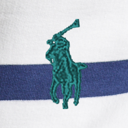 White/Light Navy