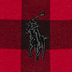 Holiday Check Martin Red