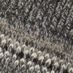 Grey Multi Fairisle