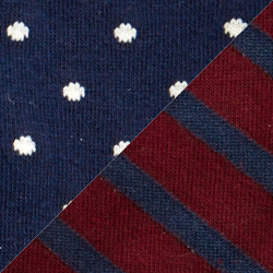 Navy/ Burgandy
