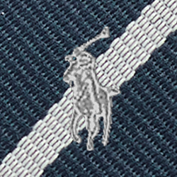 Navy/White Pony