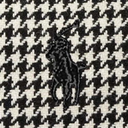 Black/White Houndstooth