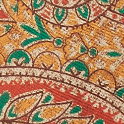 Cream/Orange/Yellow/Green