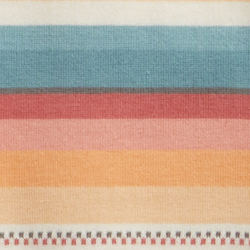 Turquoise/Red/Cream Multi